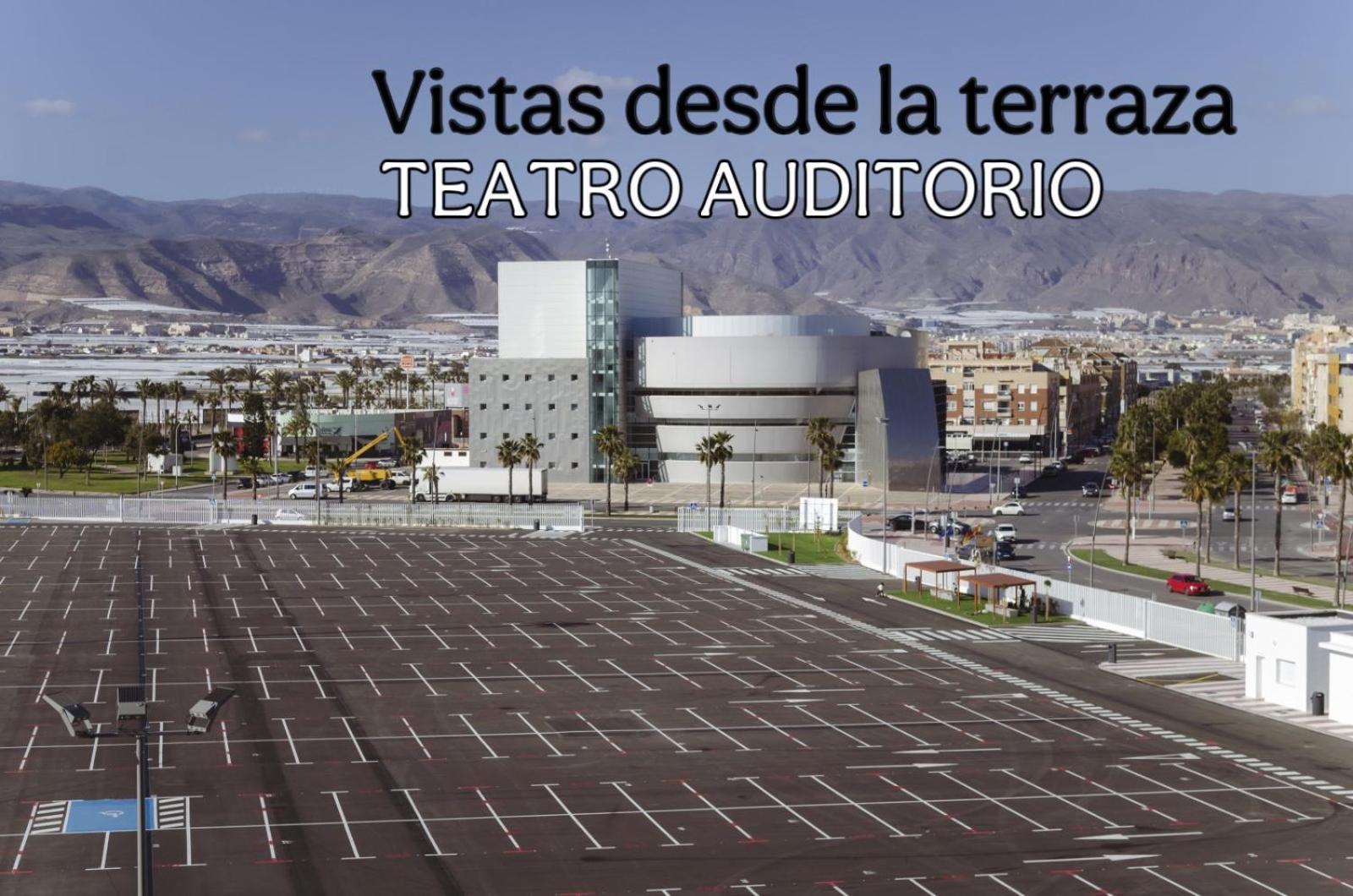 Atico Junto Al Teatro Auditorio De Roquetas De Mar Exteriér fotografie